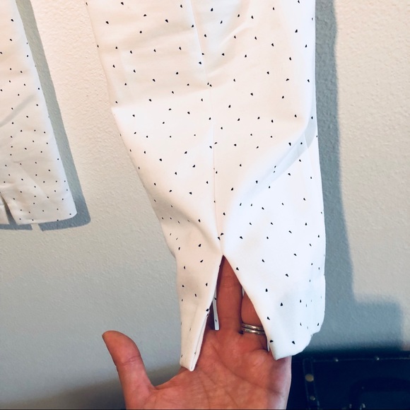 Skinny High-Rise Pant w/ Flecks & Side Pockets - Picture 6 of 6